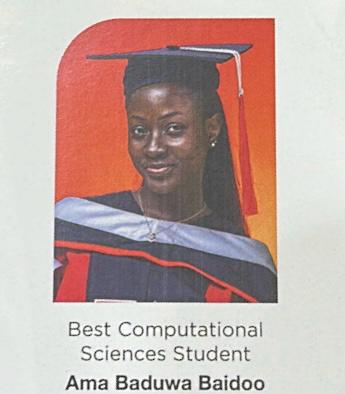 Best Computational Sciences Graduate — image 1 of 1
